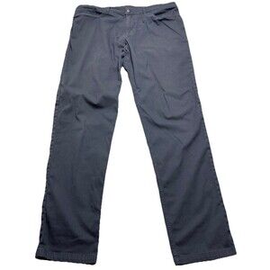 Men's Lululemon ABC Pant Slim Size 34 x 31 *Dye Washed Code Blue M5669S